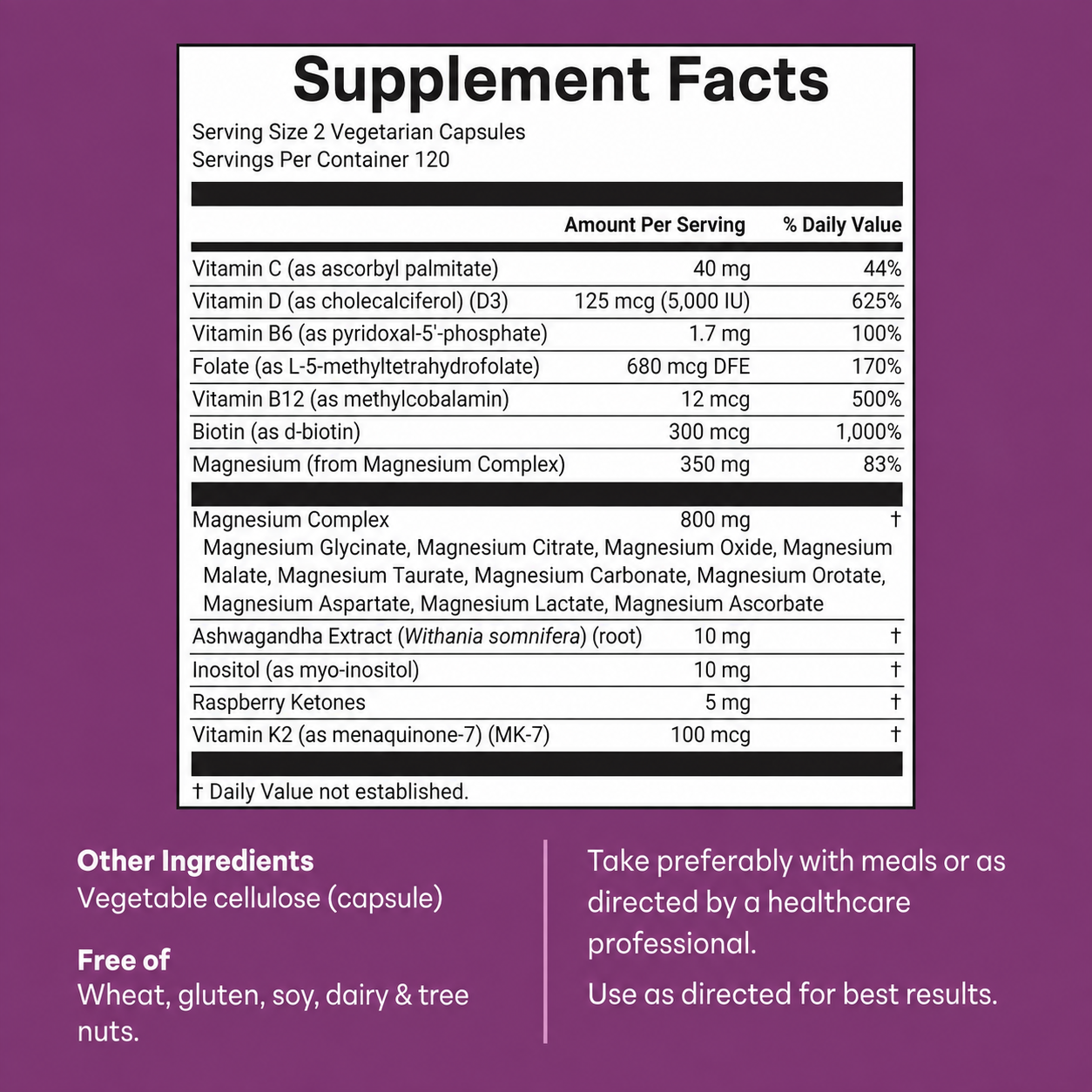 Magnesium Complex for Women