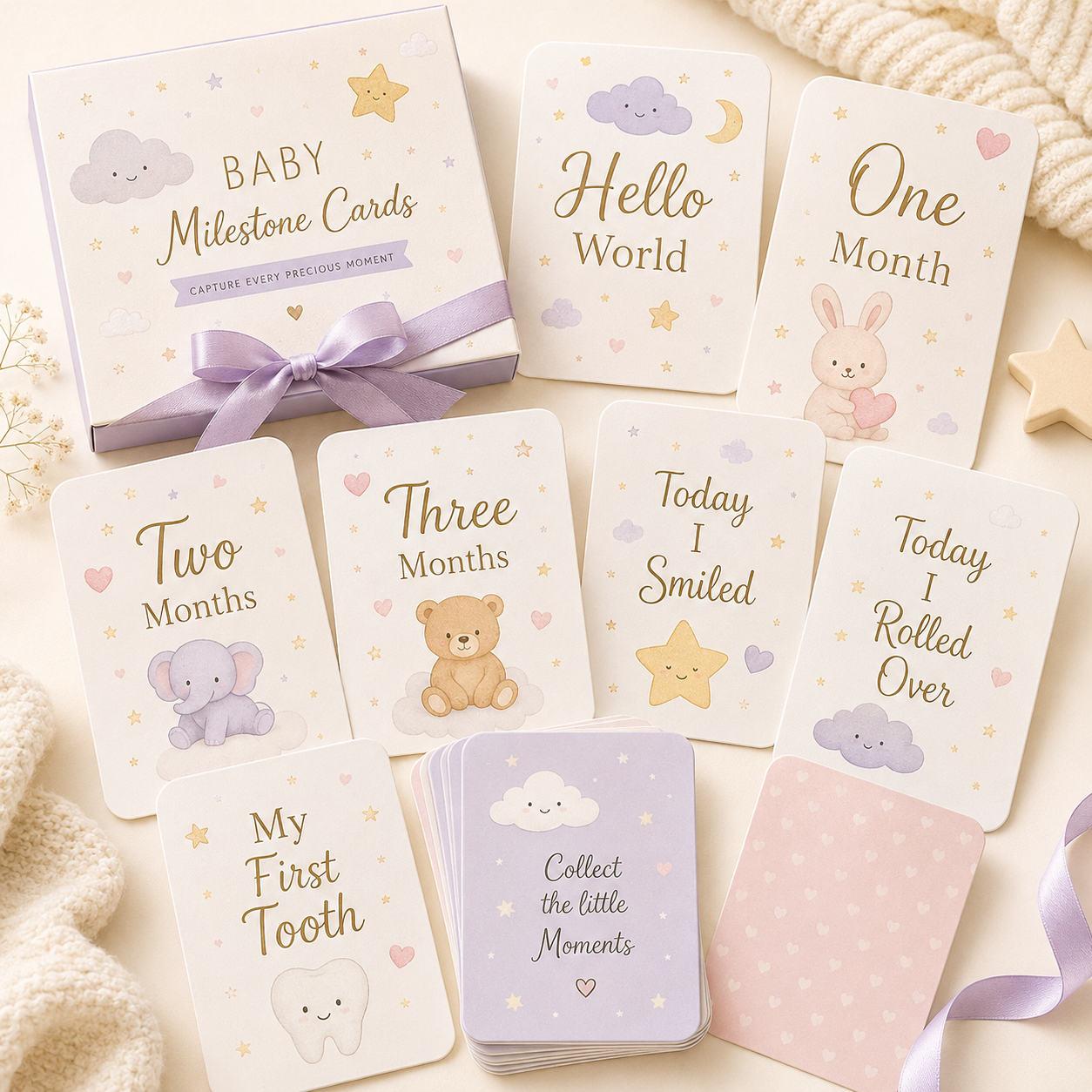Milestone cards