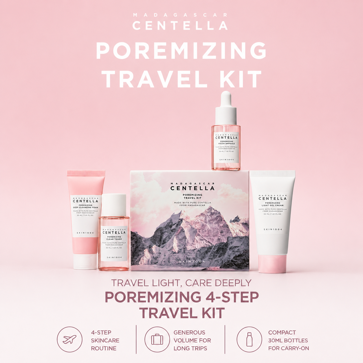Centella Poremizing Travel Kit
