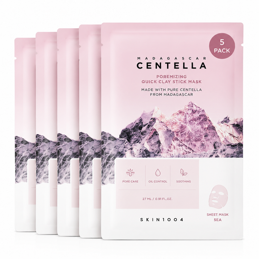 Centella sheet mask 5-pack