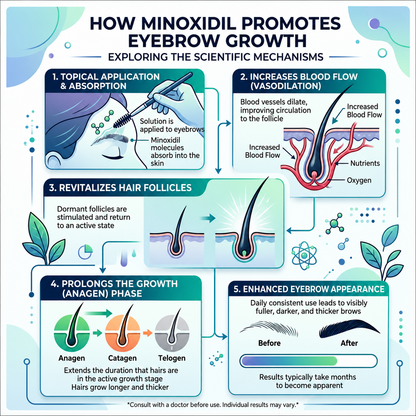 Minoxidil Eyebrow Boosting Serum