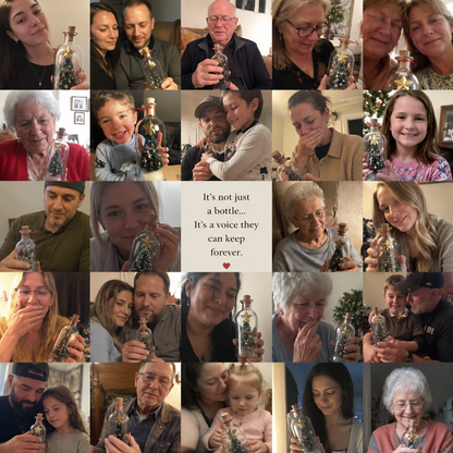 EverVoice™ Message Bottle (Christmas Edition)