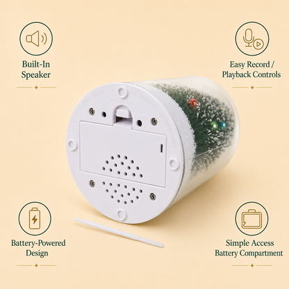 EverVoice™ Message Bottle (Christmas Edition)