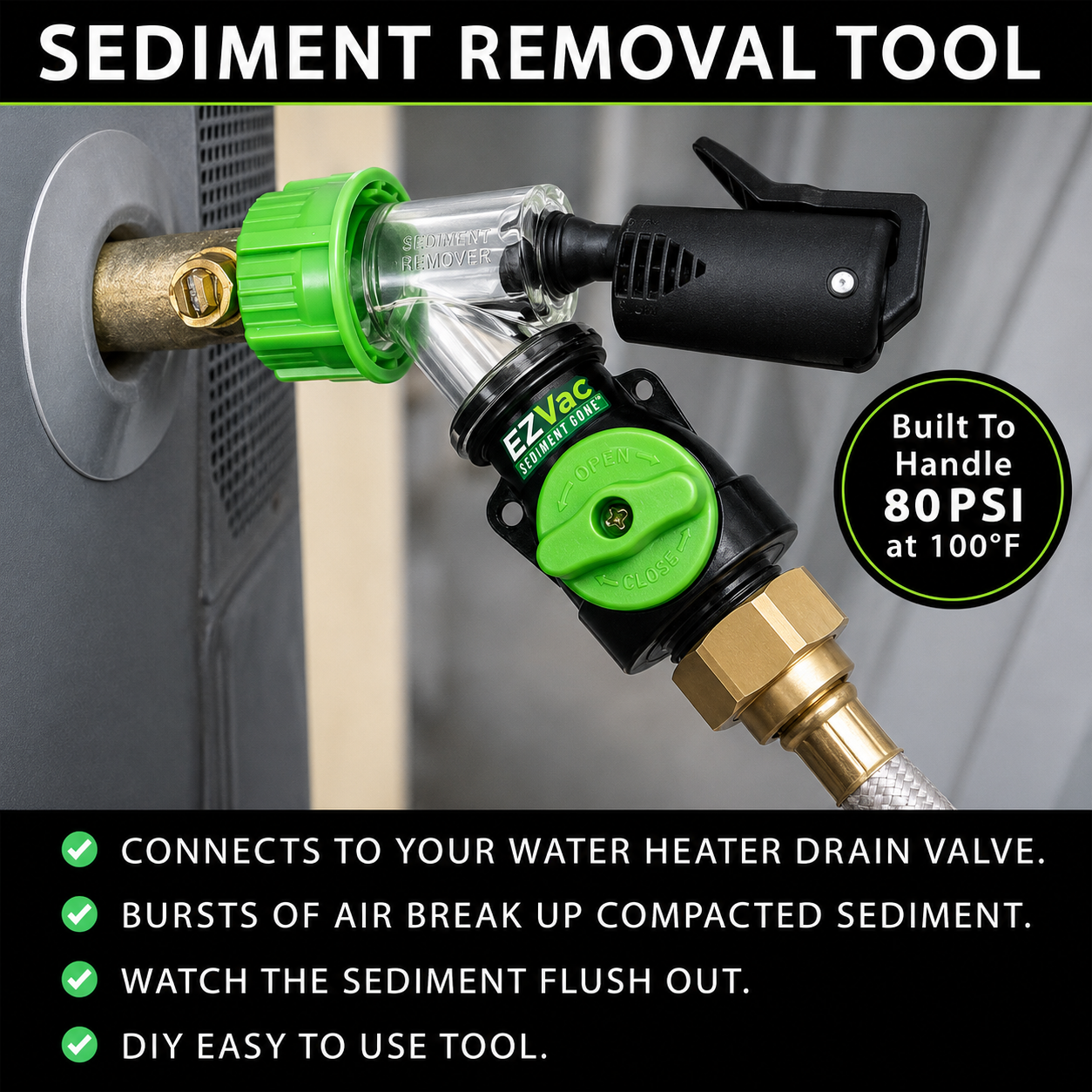 EZVac (Sediment Removal Tool)