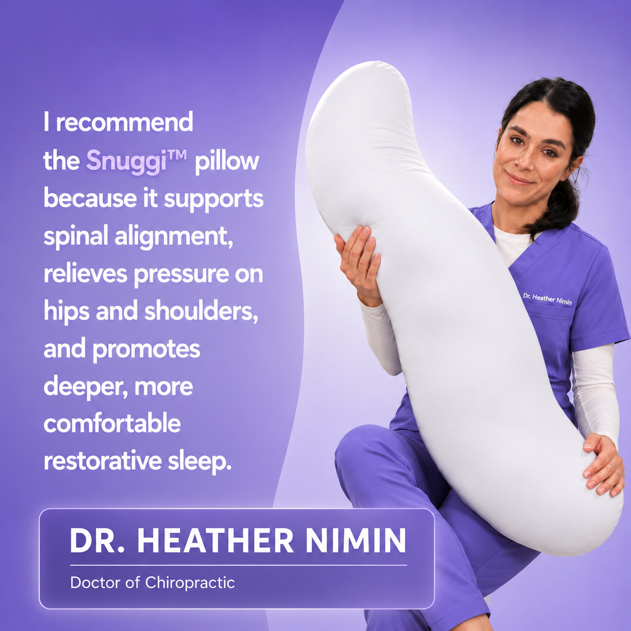 Snuggi Body Align Pillow