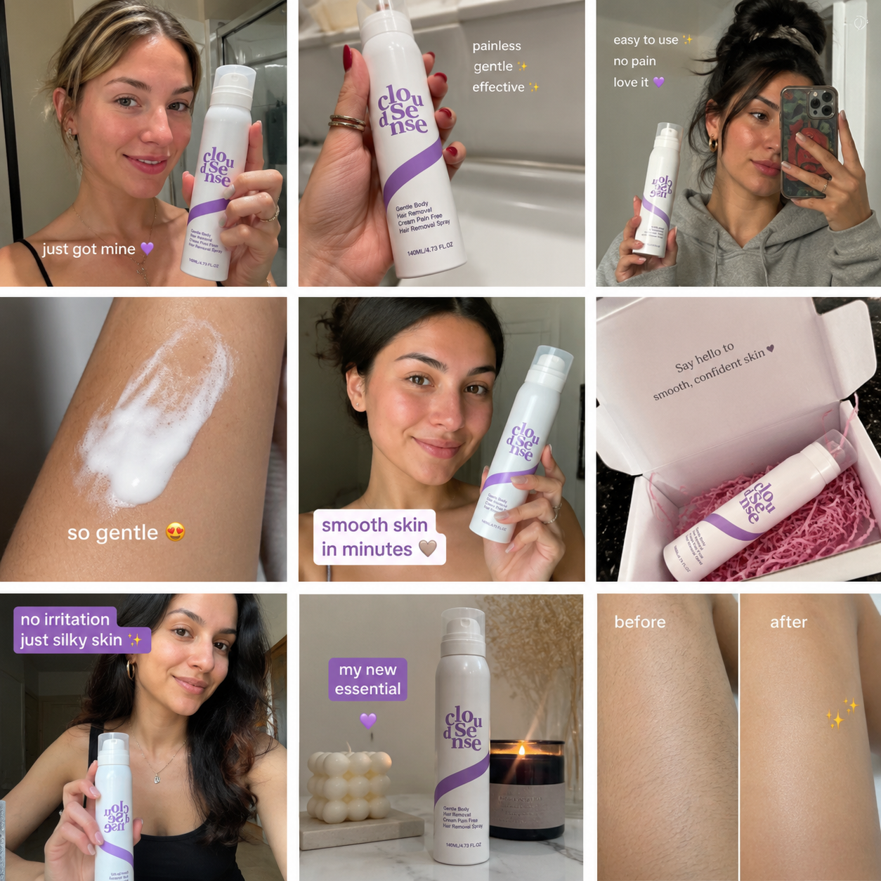 Cloud S Hair Removal Spray