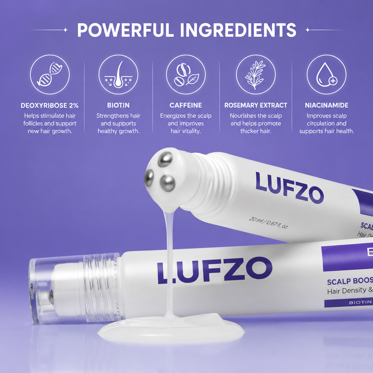 Lufzo Deoxyribose Scalp Ampoule 20ml