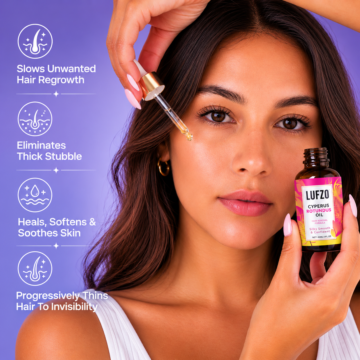 Cyperus Rotundus Oil Hair Reduction Formula