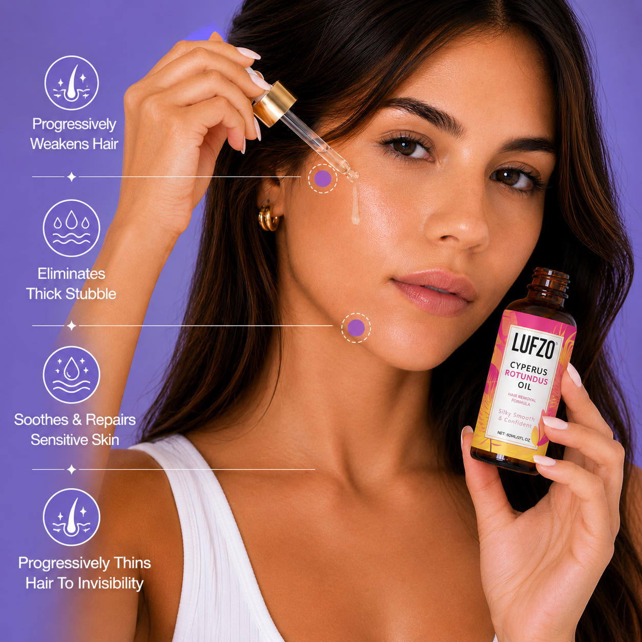Cyperus Rotundus Oil Hair Reduction Formula