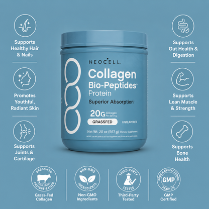 Bioactive Grass-Fed Collagen Powder – 20 oz( 567 g)