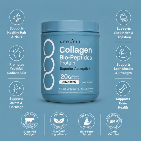 Bioactive Grass-Fed Collagen Powder – 20 oz( 567 g)