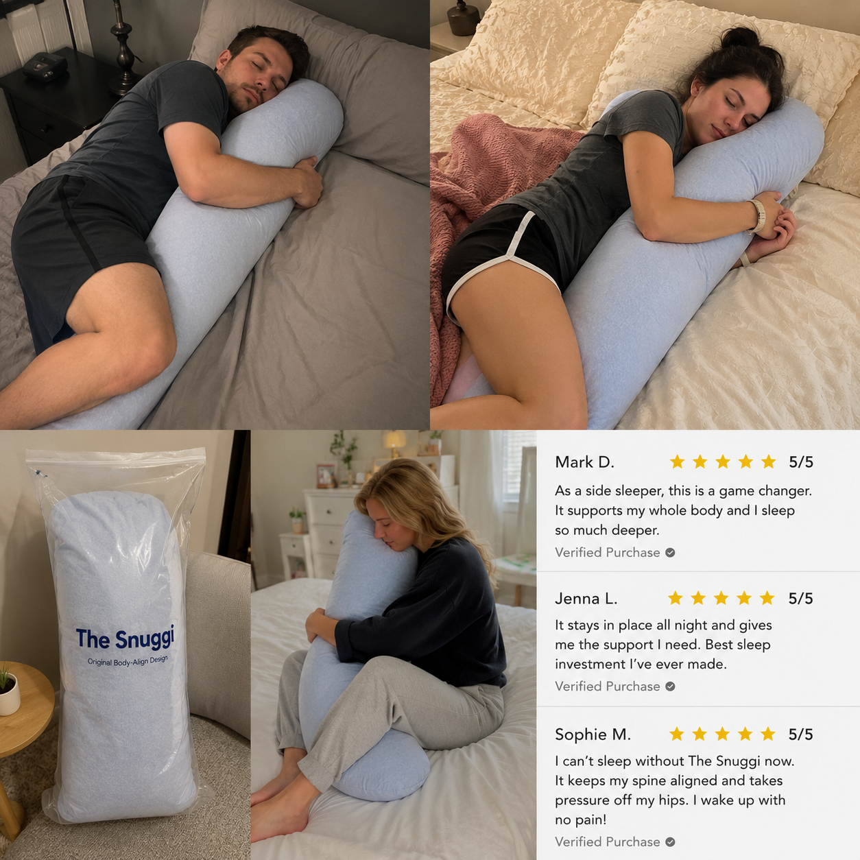 Snuggi Body Align Pillow