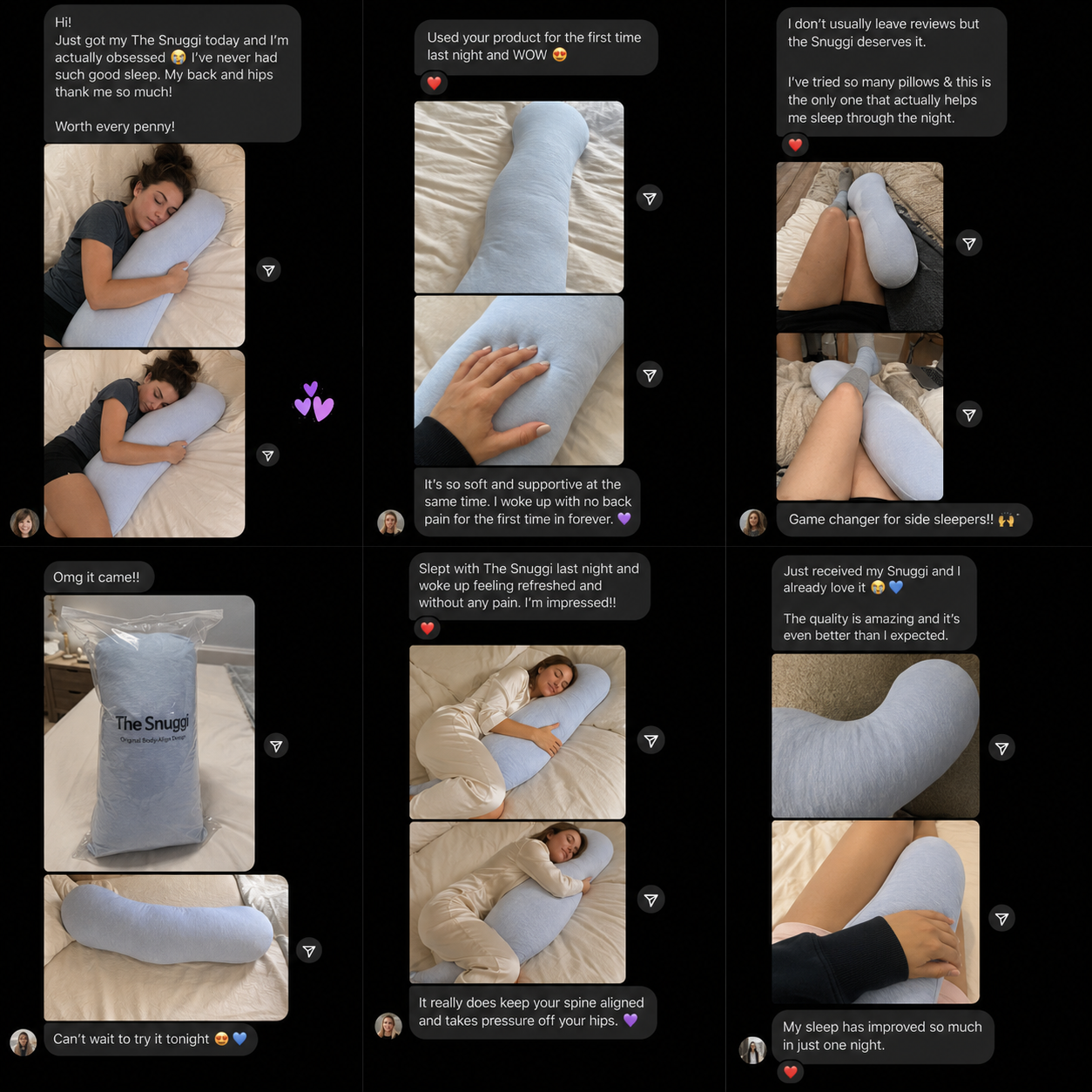 Snuggi Body Align Pillow
