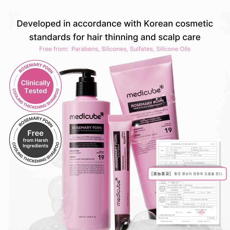 Medicube Rosemary PDRN Haircare Set